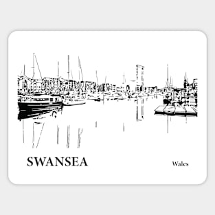 Swansea Wales Sticker